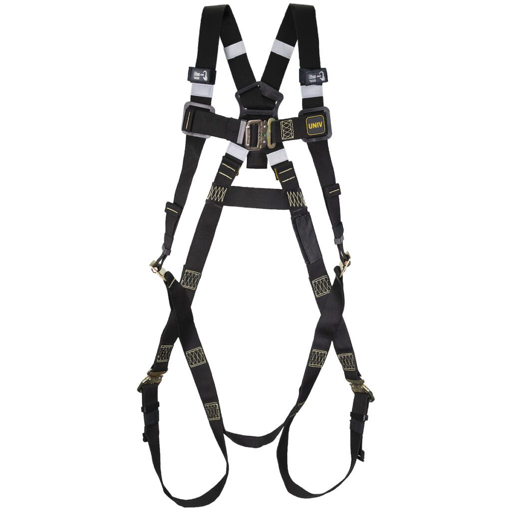 PIP Miller® H500 Full-Body Welding Harness with 5 Points of Adjustment, Back and Side D-Rings and Quick-Connect Chest & Leg Buckles