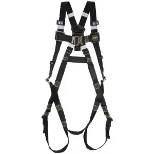 PIP Miller® H500 Full-Body Welding Harness with 5 Points of Adjustment, Back and Side D-Rings and Quick-Connect Chest & Leg Buckles