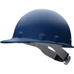 PIP Fibre-Metal® Roughneck™ P2 Type I, Non-Vented, Cap-Style Smooth Dome Hard Hat with High Heat Resistant Proprietary Fiberglass Shell, 8-Point SuperEight™ Suspension and Wheel Ratchet Adjustment