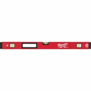 Milwaukee REDSTICK™ Box Level, Non-Magnetic, 32 in L, 3 Vials