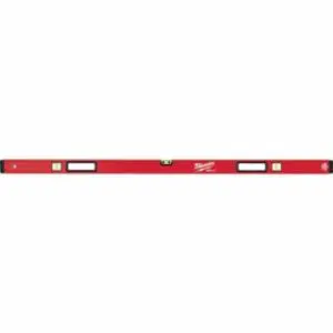Milwaukee REDSTICK™ Box Level, Non-Magnetic, 59 in L, 3 Vials