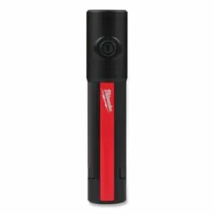 Milwaukee Rechargeable 500L Everyday Carry Flashlight with Magnet, One Built In Battery, Black/Red
