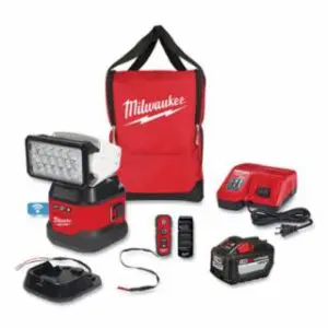 Milwaukee M18™ Utility Remote Control Search Light Kit with Portable Base