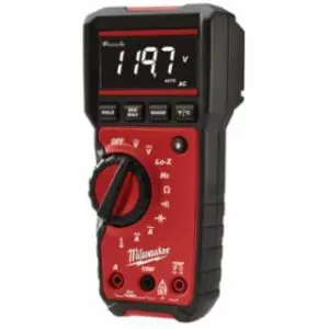 Milwaukee Digital Multimeters, True RMS, 5 Function, 10 AAC; 10 ADC