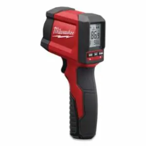 Milwaukee 10:1 Infrared Temp-Gun™ Thermometer, 9V battery, 10 oz