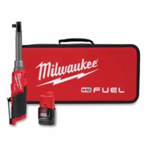 Milwaukee  M12 FUEL™ High Speed 3/8 in Drive Ratchet Kit w/ Battery, Charger, & Bag