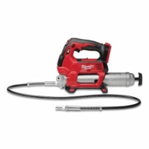 Milwaukee M18â„¢ Cordless 2-Speed Grease Gun, 16 oz, 10000 psi, 48 in Hose/Coupler, Tool Only