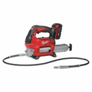 Milwaukee M18â„¢ Cordless 2-Speed Grease Gun, 16 oz, 10000 psi, 48 in Hose/Coupler