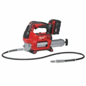 Milwaukee M18â„¢ Cordless 2-Speed Grease Gun, 16 oz, 10000 psi, 48 in Hose/Coupler