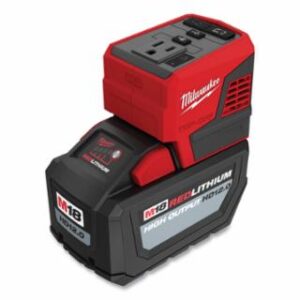Milwaukee M18™ TOP-OFF™ 175 W Power Supply, 1-Outlet, 2-USB Ports, Includes Metal Rafter Hanger