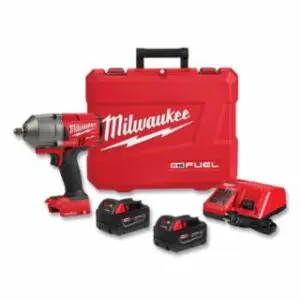 Milwaukee M18™ FUEL™ with ONE-KEY™ High-Torque Impact Wrench Kit, Pin Dent Kit, 1/2 in Chuck Size, 5 pc