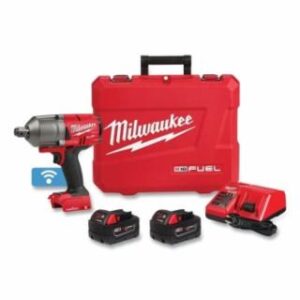 Milwaukee M18 FUEL™ w/ONE-KEY™ High Torque Impact Wrench 3/4 in Friction Ring, 18 V, 1800 RPM, Incl 2 Batteries/Charger