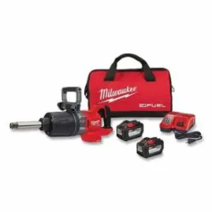 Milwaukee M18 FUEL™ Impact Wrench, Kit, w/ONE-KEY™, 1 in Square Drive, 18 V, 1200 RPM, Friction Ring, w/2 Batteries, Charger