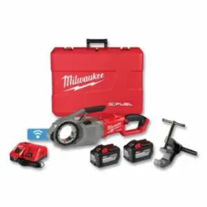 Milwaukee M18 FUEL™ Pipe Threader, Kit, 1/8 in to 2 in Pipe Capacity