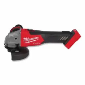 Milwaukee M18 FUEL™ 4-1/2 in and 5 in Cordless Angle Grinder, 18 V DC, 8500 RPM, Slide Switch, Lock-On, Bare Tool Only