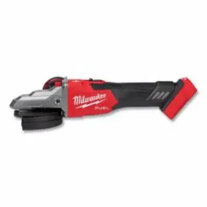 Milwaukee M18 FUEL™ 5 in Flathead Braking Grinder, 8500 rpm, Slide Switch Lock-On