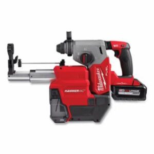 Milwaukee M18 FUELâ„¢ SDS Plus Cordless Rotary Hammer Kit w/ ONE-KEYâ„¢, Dust Extractor, 2 Batteries, & Charger