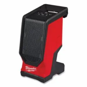 Milwaukee M18™ Bluetooth® Jobsite Speaker, 18 V, Uses USB-C 3.0A Personal Charging Device/M18™ REDLITHIUM™ Batt (Sold Separately)