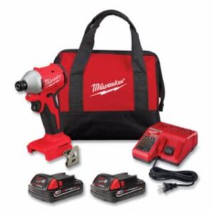 Milwaukee M18â„¢ 1/4 in Hex Brushless Impact Driver Kit w/ Batteries & Charger