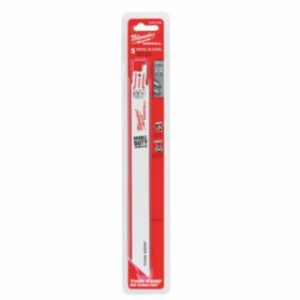 Milwaukee SAWZALL® Standard Metal Cutting Blade, 9 in L, 18 TPI, For Rigid Conduit/Strut, 5 EA/PKG