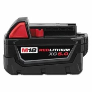 Milwaukee M18 RedLithium XC Extended Capacity Battery Pack, 18V. 5.0Ah