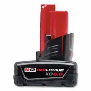 Milwaukee M12™ REDLITHIUM™ XC6.0 Battery, 12V, Lithium Ion