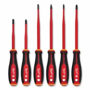 Milwaukee 1000V Insulated Slim Tip Screwdriver Set