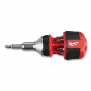 Milwaukee 8-in-1 Compact Ratcheting Multi-Bit Driver