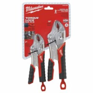 Milwaukee Torque Lock Curved Jaw Locking Pliers Sets, 7 in; 10 in