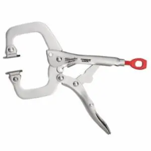 Milwaukee TORQUE LOCK™ C-Clamp Locking Pliers with Swivel Jaws, 11 in, Forged Alloy Steel