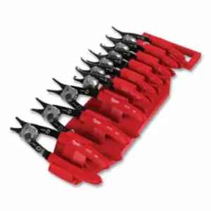 Milwaukee Snap Ring Pliers Set, Fixed Tips, 0.038 in/0.047 in/0.070 in