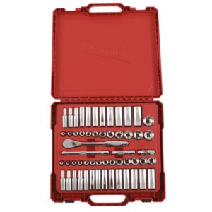 Milwaukee 3/8" Drive 28PC Ratchet & Socket Set- SAE