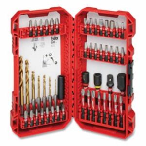 Milwaukee SHOCKWAVE™ Impact Duty Drill & Driver Set, 50 pc