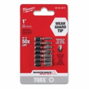 Milwaukee Shockwave™ Torx Insert Bit Set, 7 pc