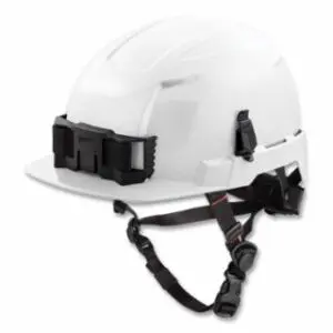 Milwaukee WHITE FRONT BRIM SAFETYHELMET TYPE 2, CLASS E