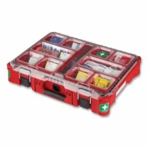 Milwaukee PACKOUT™ First Aid Kit, Class B Type III, 193-Pc, Polypropylene Case, Wall Mount