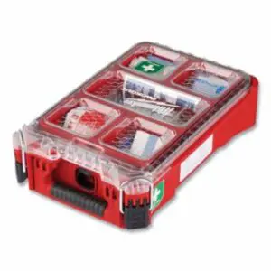 Milwaukee PACKOUT™ First Aid Kit, Class A Type III, 79-Pc, Polypropylene Case, Wall Mount