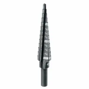 Milwaukee Step Drill Bits, 1/8 in-1/2 in, 13 Steps