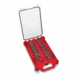 Milwaukee SHOCKWAVE Impact Duty™ PACKOUT™ Socket Set, 3/8 in Drive, 17 Pc, SAE