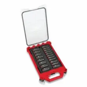Milwaukee SHOCKWAVE Impact Duty™ PACKOUT™ Socket Set, 3/8 in Drive, 19 Pc, MM