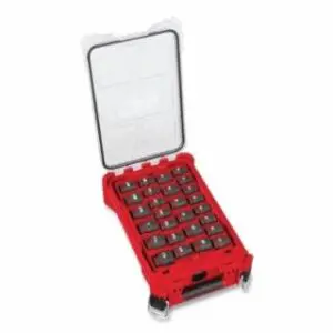 Milwaukee SHOCKWAVE Impact Duty™ PACKOUT™ Socket Set, 1/2 in Drive, 27 Pc, SAE/MM