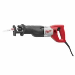 Milwaukee Sawzall® Corded Reciprocating Saw, 12 A, 3,000 SPM, 1-1/8 in Stroke, Includes Carrying Case