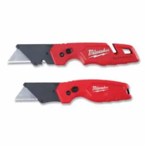 Milwaukee FASTBACK™ Folding Utility Knife Set, Compact and w/Blade Storage