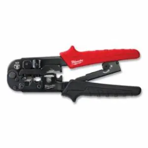 Milwaukee Ratcheting Pass-Through, Crimper & Stripper