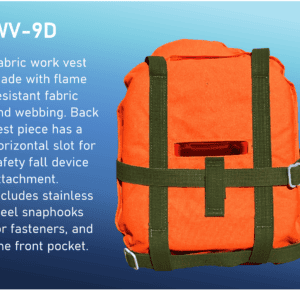 TaylorTec Welding Safety Fall Work Vest - WV-9D