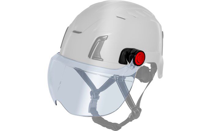 SAS Safety Corp Visor for Vented Safety Helmet Class C, Type 2