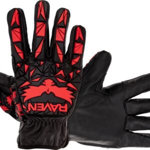 SAS Safety Corp Raven A7 Black Leather Impact Gloves