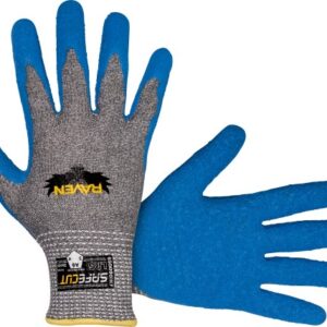 SAS Safety Corp Raven® SafeCut™ A6 Crinkle Latex Palm Gloves - 12 Pack