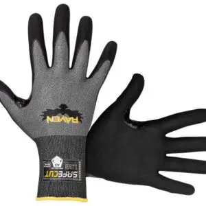 SAS Safety Corp Raven® SafeCut™ A3 Micro Foam Nitrile Palm Glove