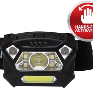 NIghtstick Dual-Light Headlamp w/ Motion Sensing Activation - Black